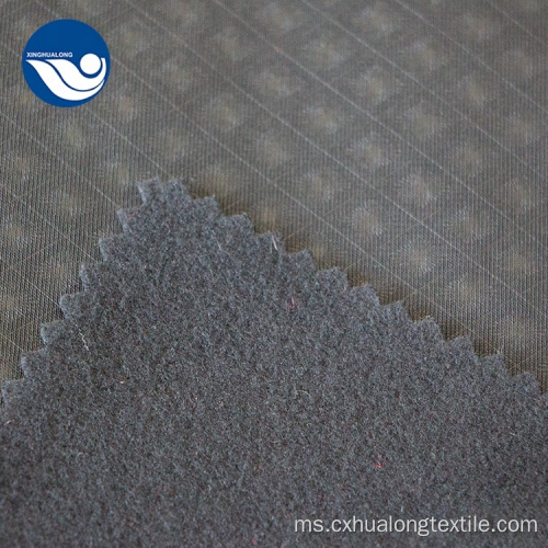 100% Poly Tricot Soft Embossed Fabric